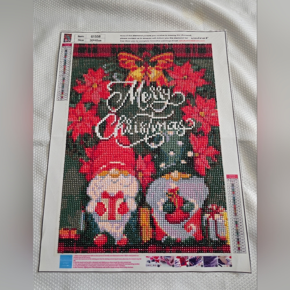 ❤️FINAL SALE- 30cm×34cm (12in×16in) Finished Diamond Painting